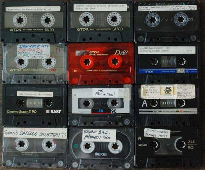 Geef cassettes het eeuwige leven